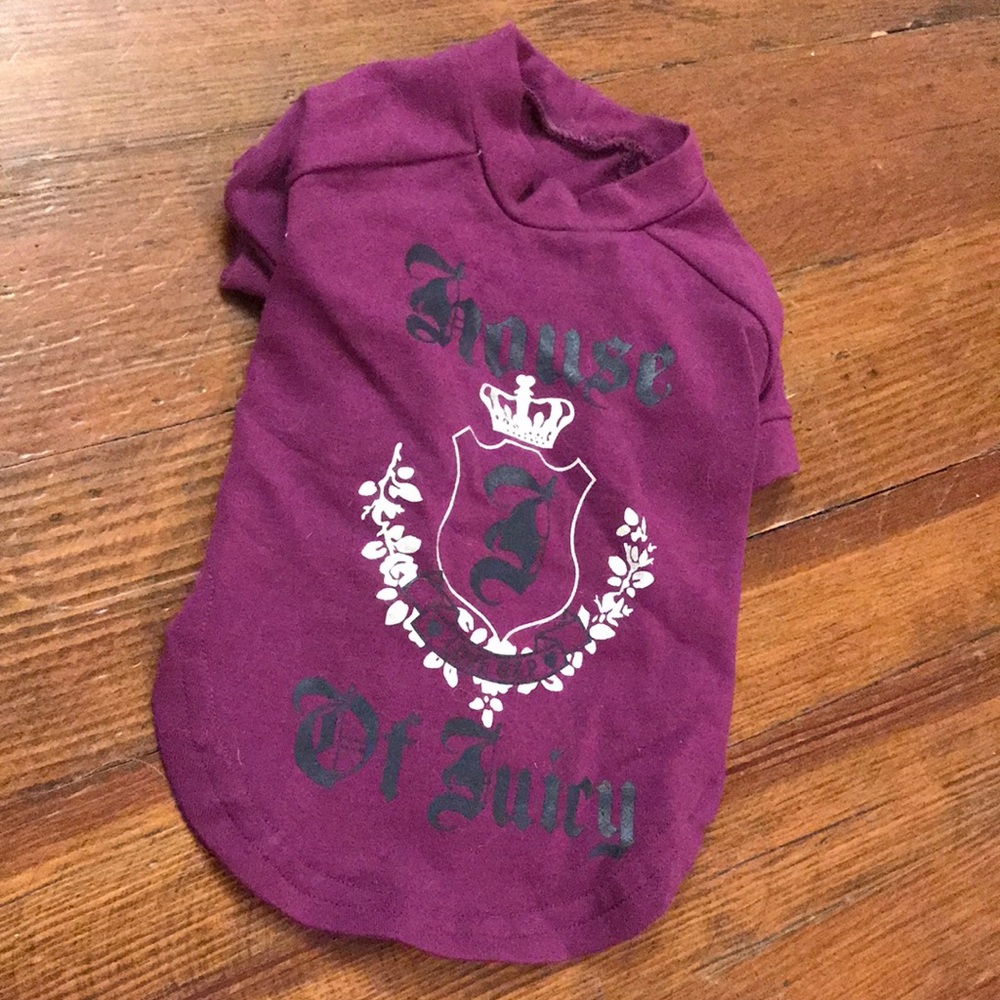 Authentic Juicy Couture Dog Shirt